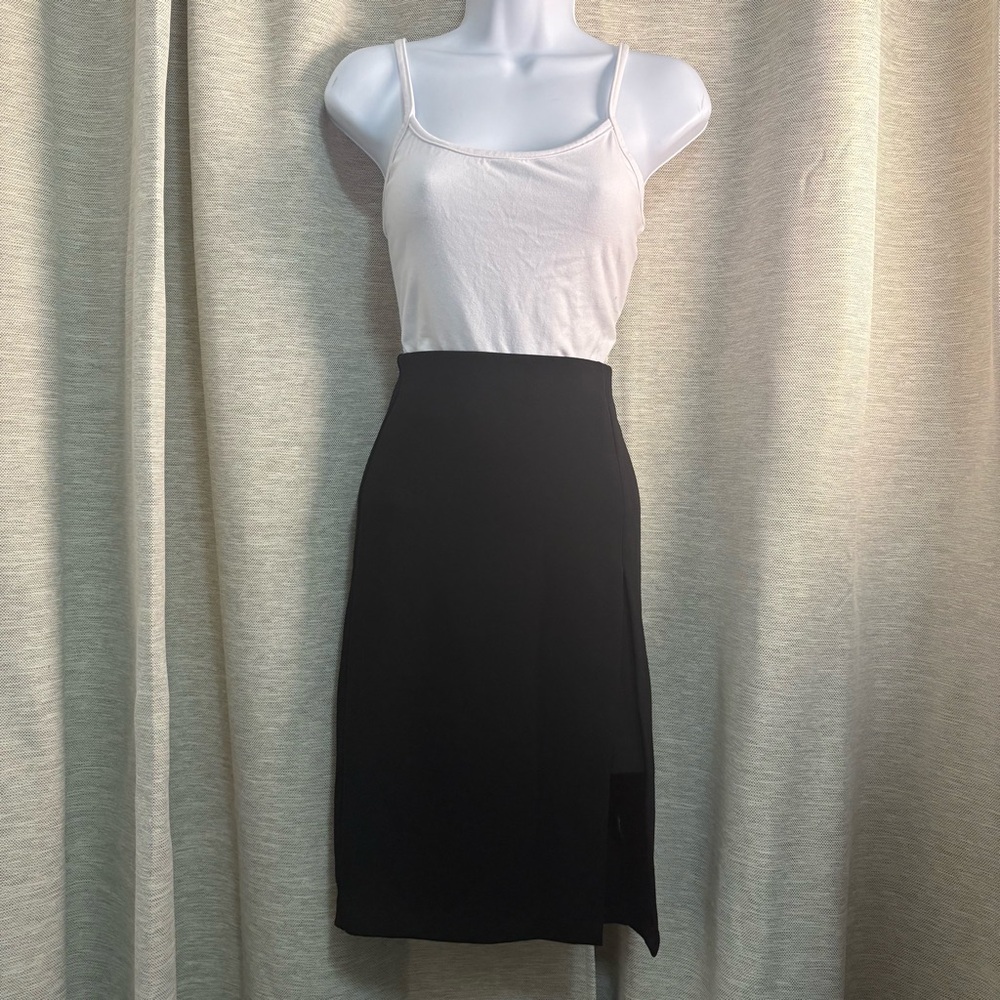 Dynamite Black Pencil Skirt